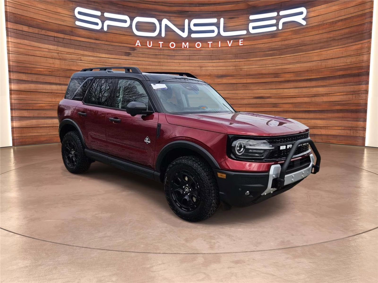 2026 Ruby Red Metallic Tinted Clearcoat Ford Bronco Sport Outer Banks 4X4 SUV