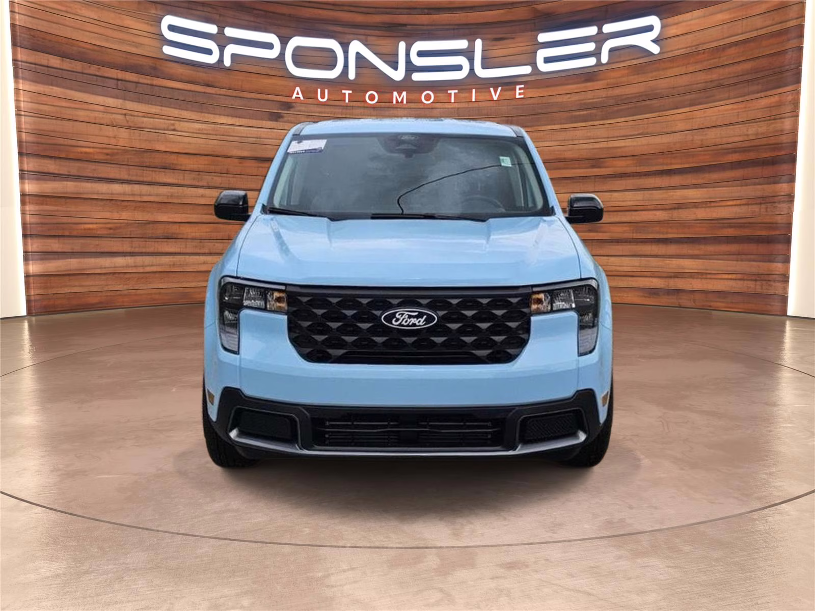 2026 Light Blue Ford Maverick XLT AWD Truck