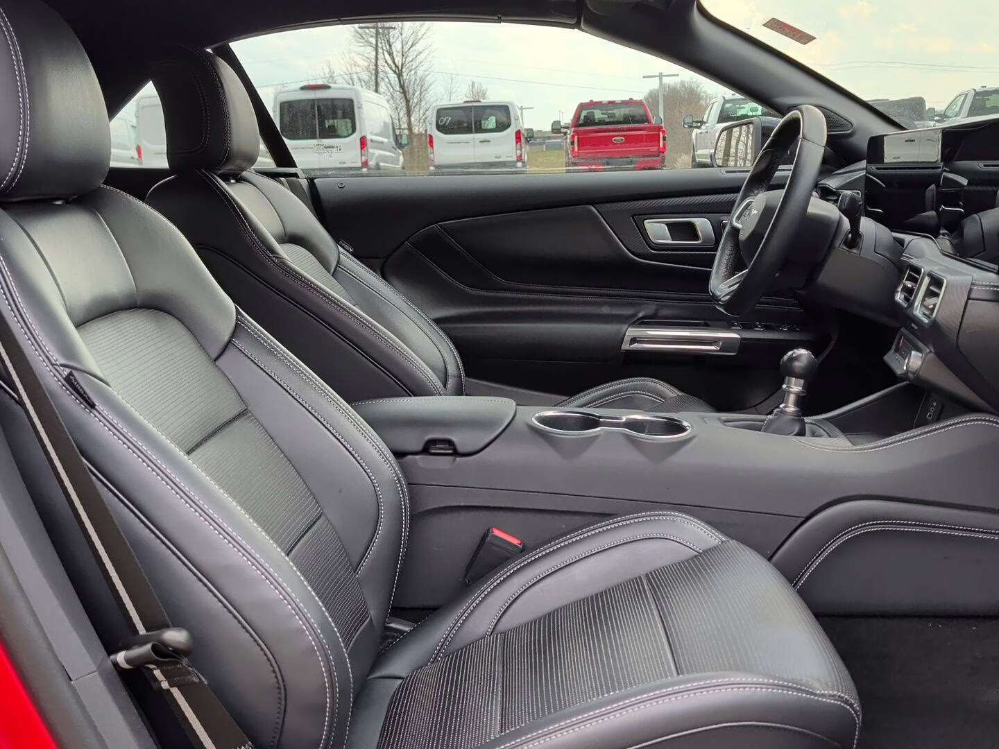 2025 Race Red Ford Mustang GT Premium RWD Convertible