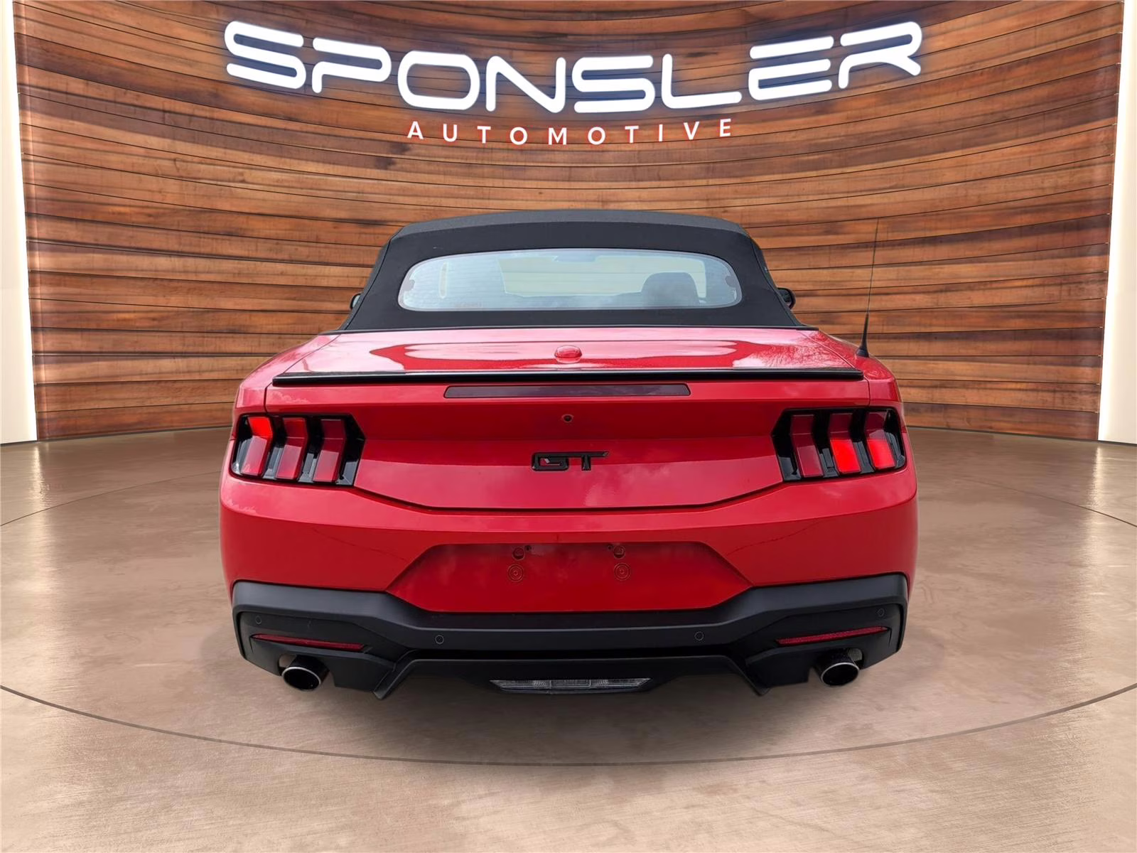 2025 Race Red Ford Mustang GT Premium RWD Convertible