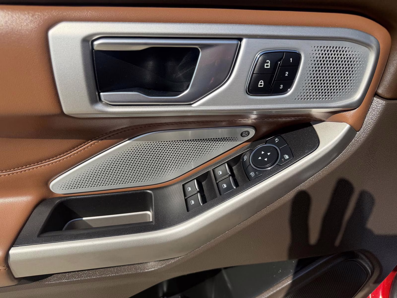 2023 Rapid Red Metallic Tinted Clearcoat Ford Explorer King Ranch 4X4 SUV