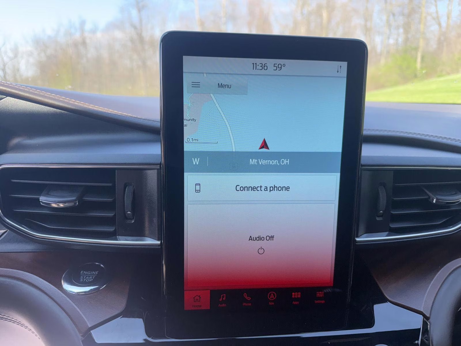 2023 Rapid Red Metallic Tinted Clearcoat Ford Explorer King Ranch 4X4 SUV