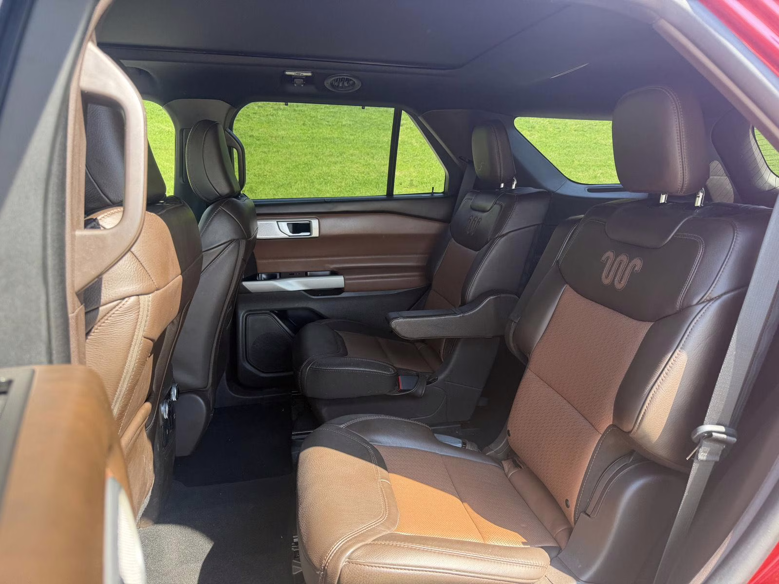 2023 Rapid Red Metallic Tinted Clearcoat Ford Explorer King Ranch 4X4 SUV