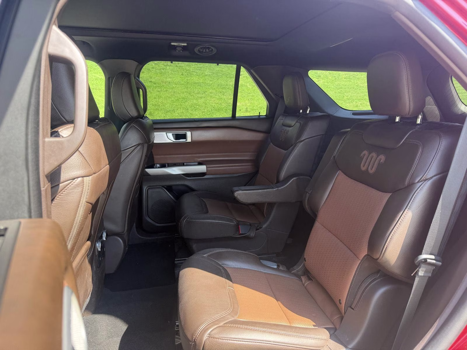 2023 Rapid Red Metallic Tinted Clearcoat Ford Explorer King Ranch 4X4 SUV