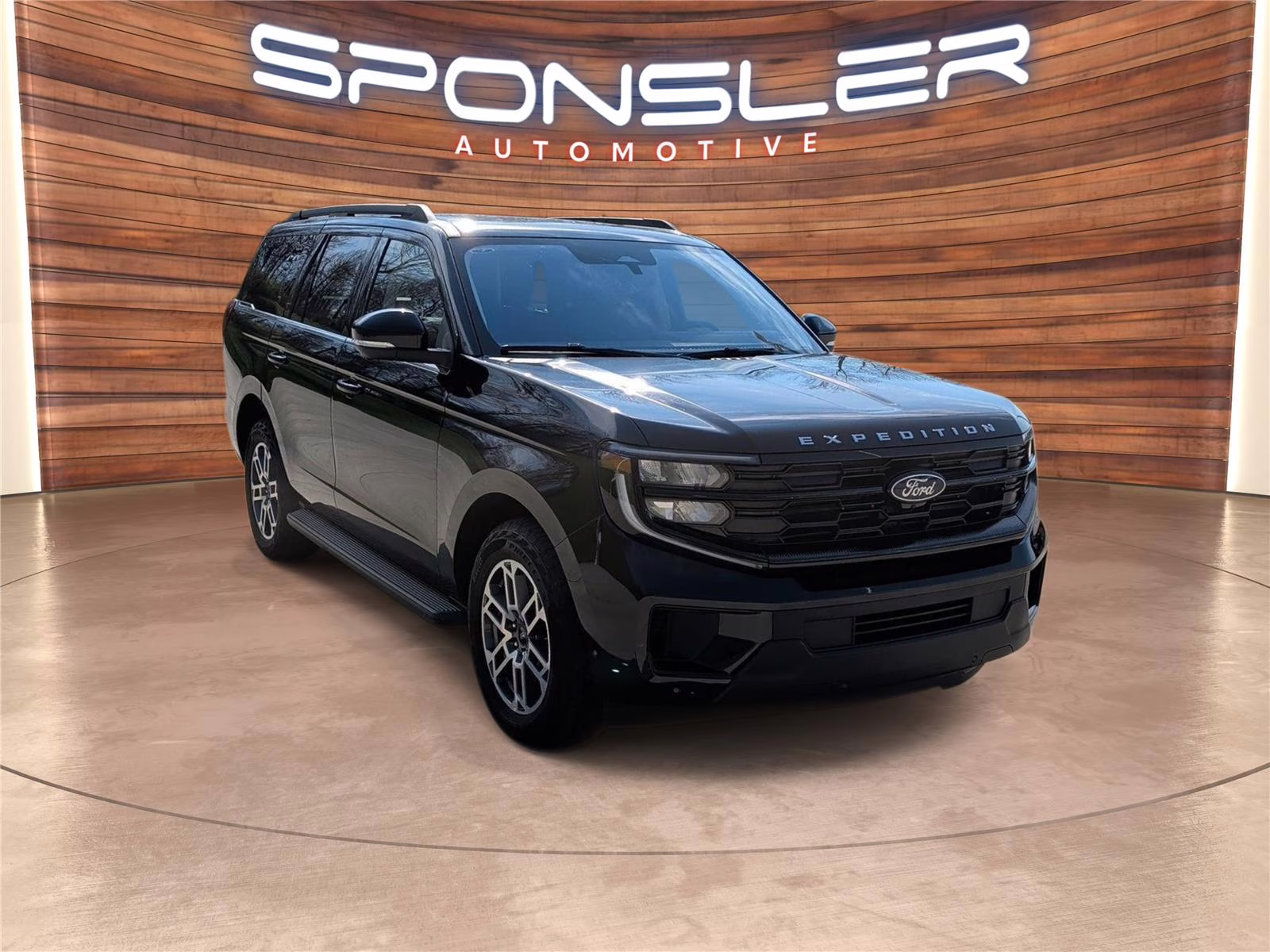 2025 Agate Black Ford Expedition Active 4X4 SUV