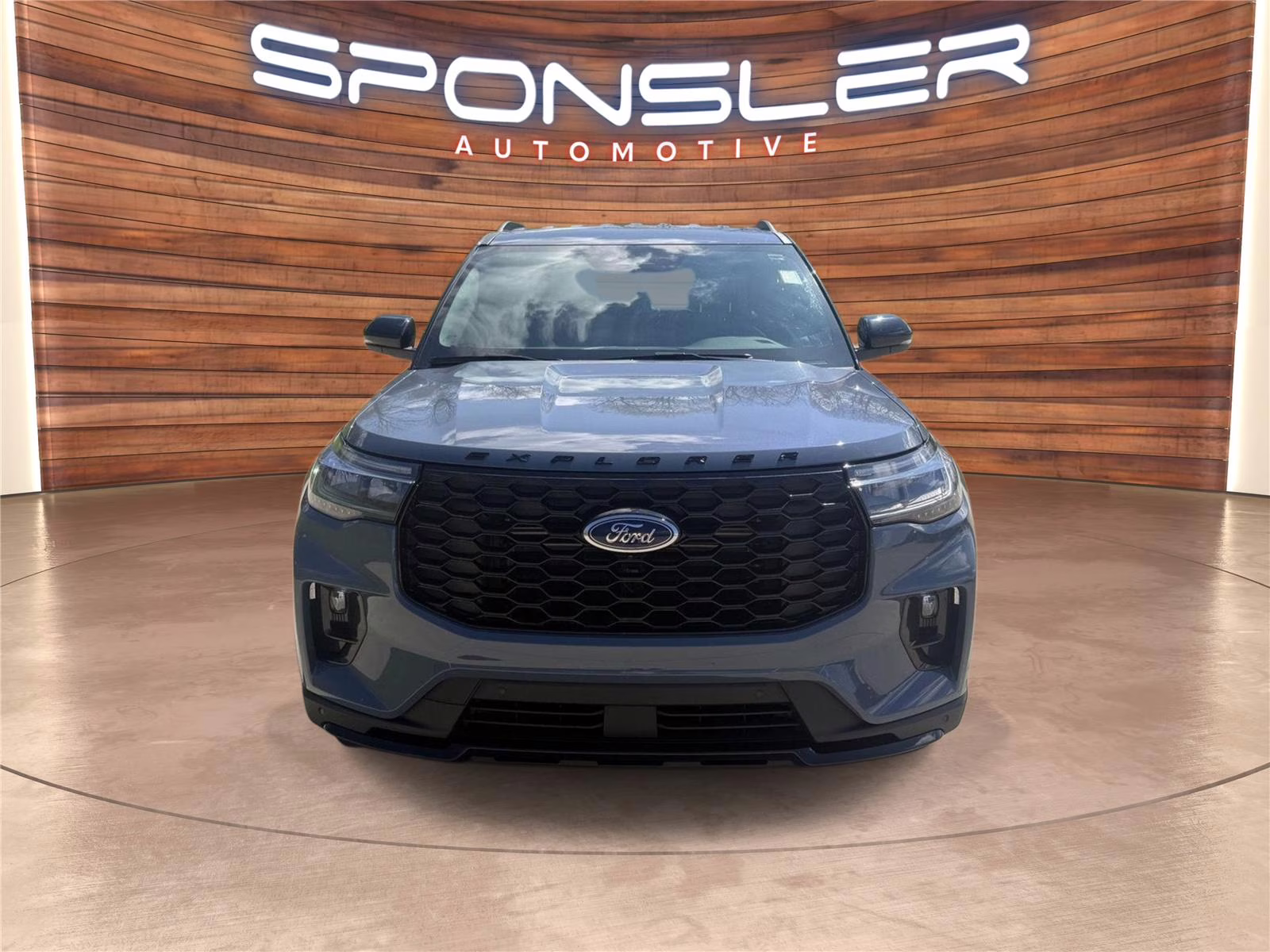 2025 Vapor Blue Ford Explorer ST-Line 4X4 SUV