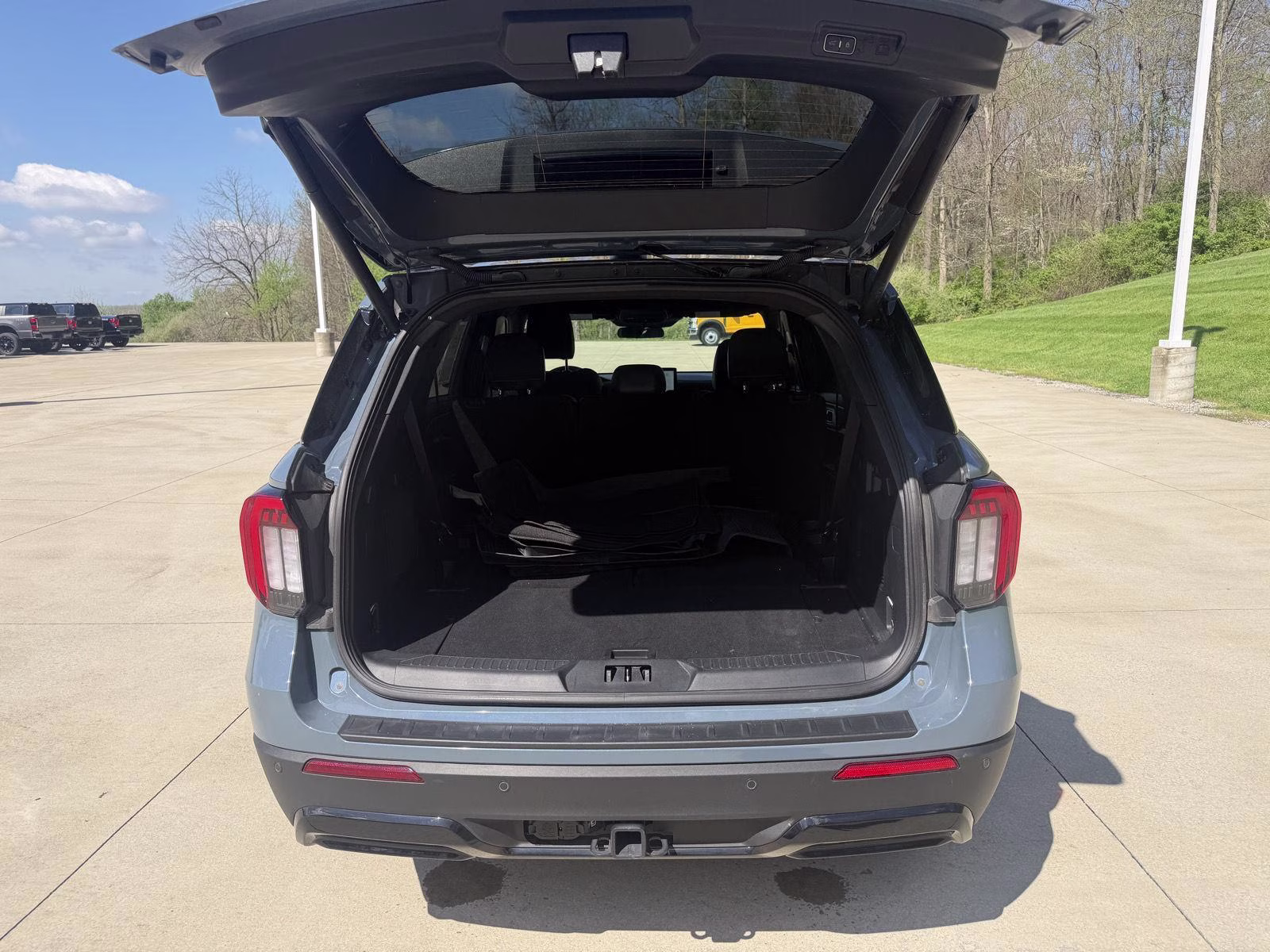 2025 Vapor Blue Ford Explorer ST-Line 4X4 SUV