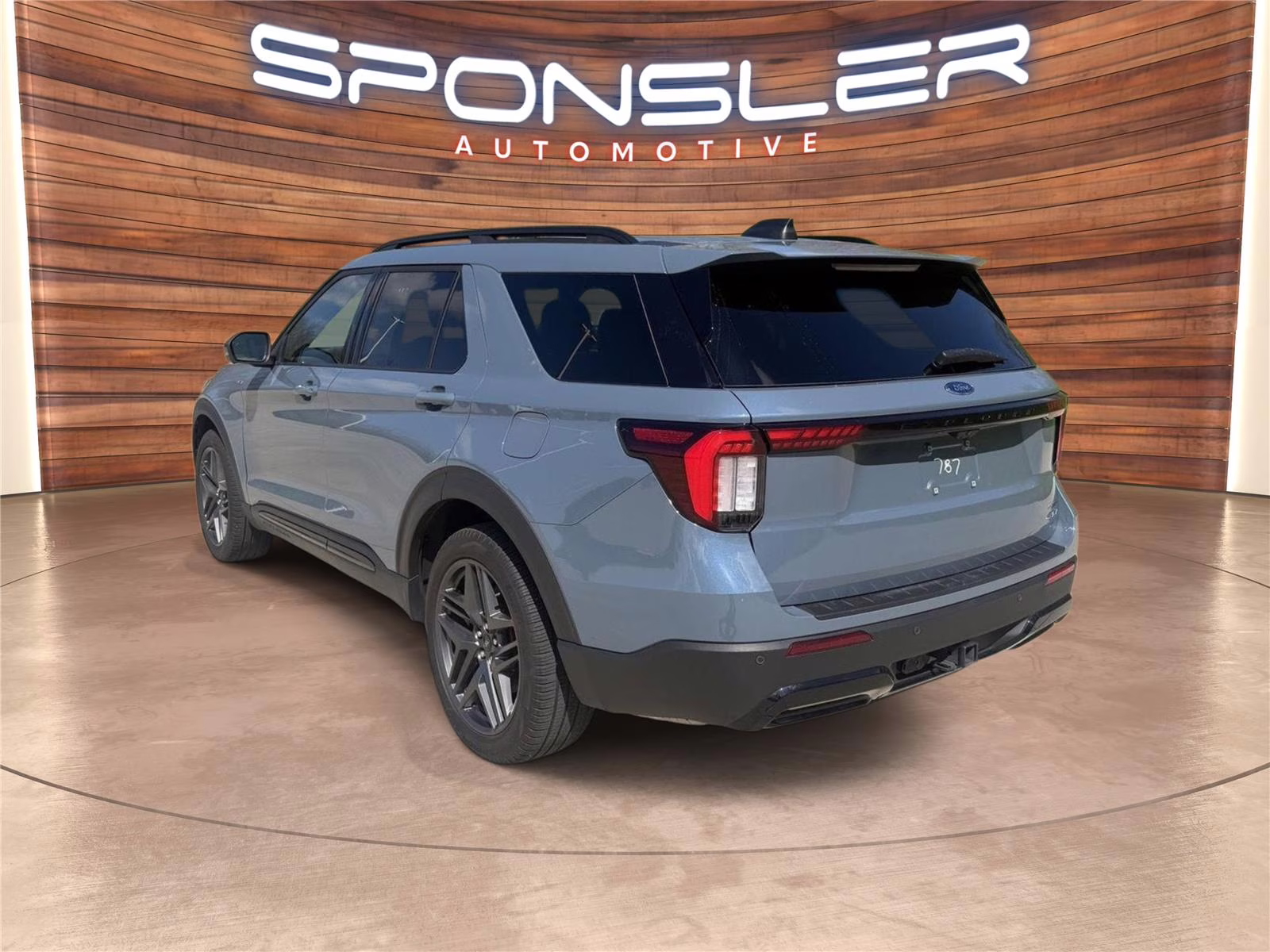 2025 Vapor Blue Ford Explorer ST-Line 4X4 SUV