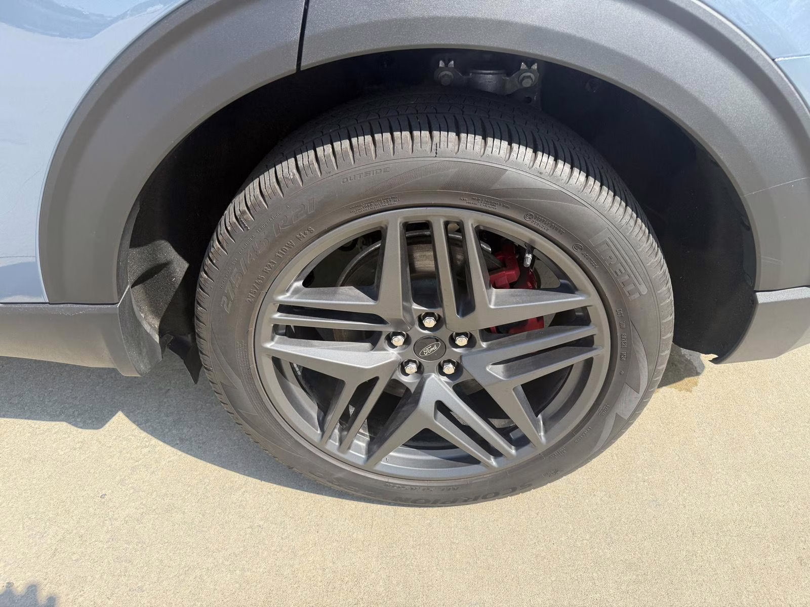 2025 Vapor Blue Ford Explorer ST-Line 4X4 SUV