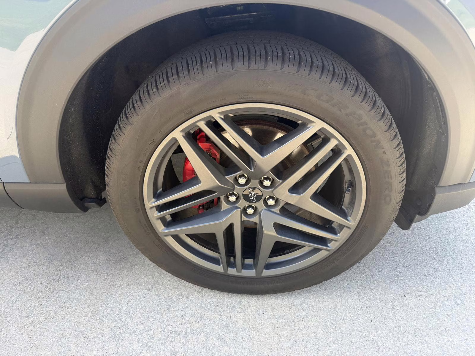 2025 Vapor Blue Ford Explorer ST-Line 4X4 SUV