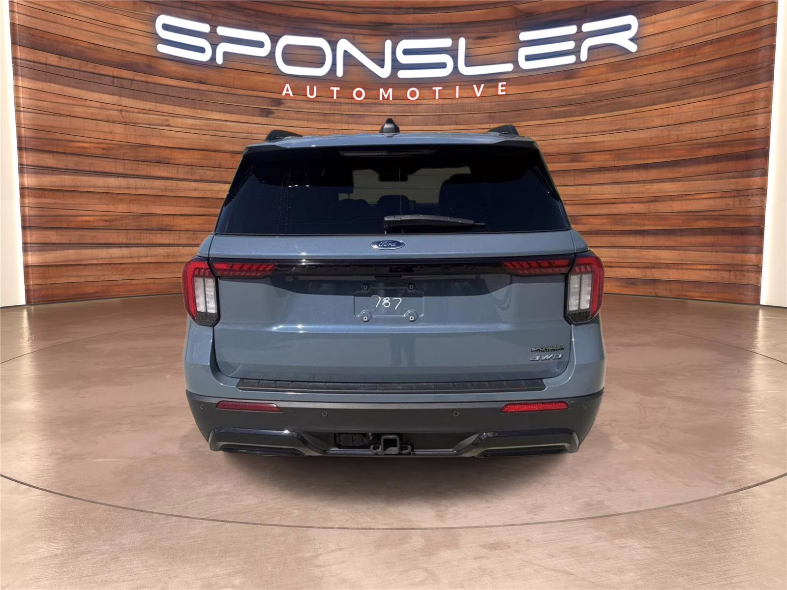 2025 Vapor Blue Ford Explorer ST-Line 4X4 SUV