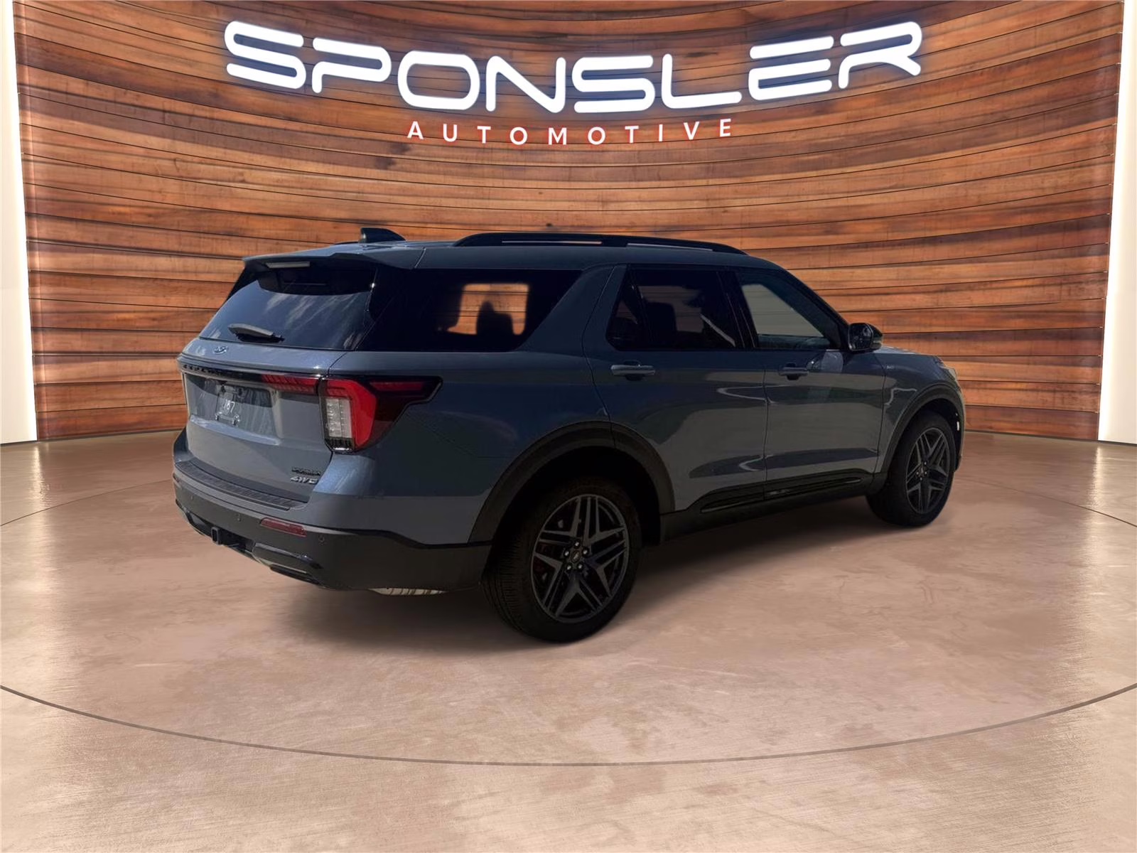 2025 Vapor Blue Ford Explorer ST-Line 4X4 SUV