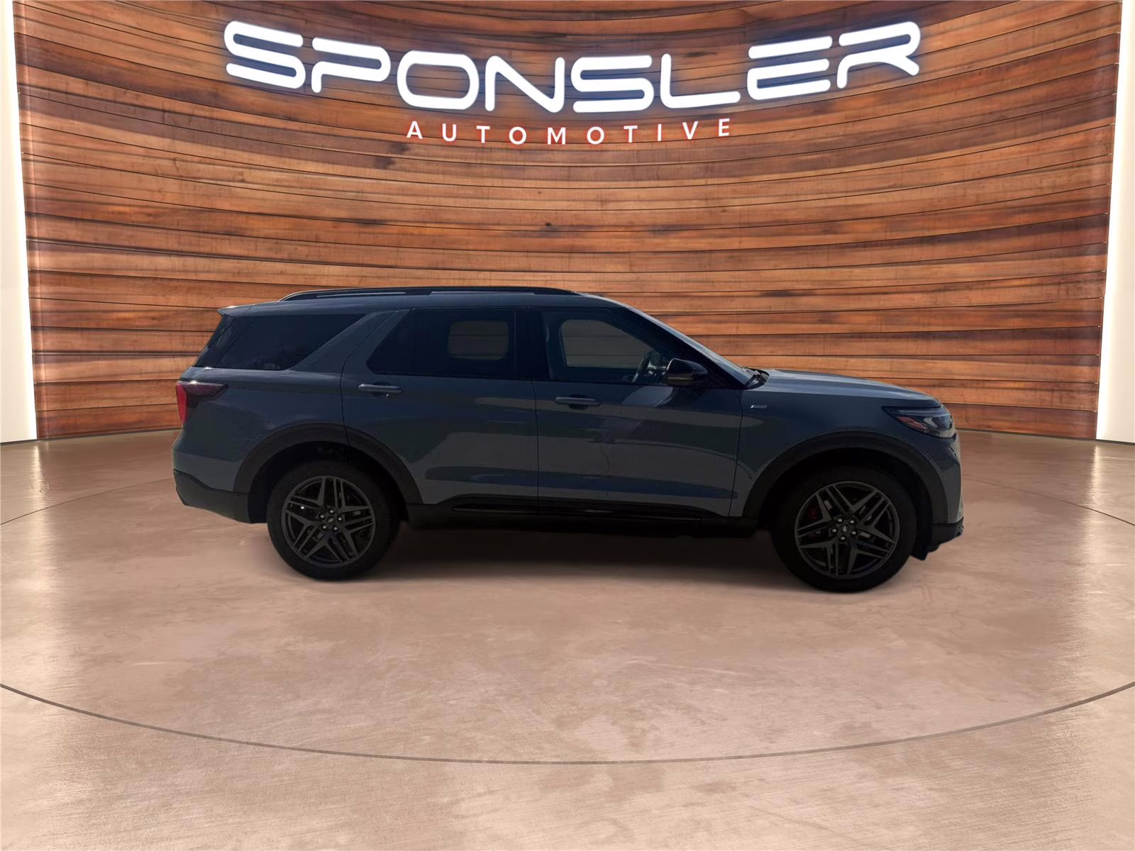 2025 Vapor Blue Ford Explorer ST-Line 4X4 SUV