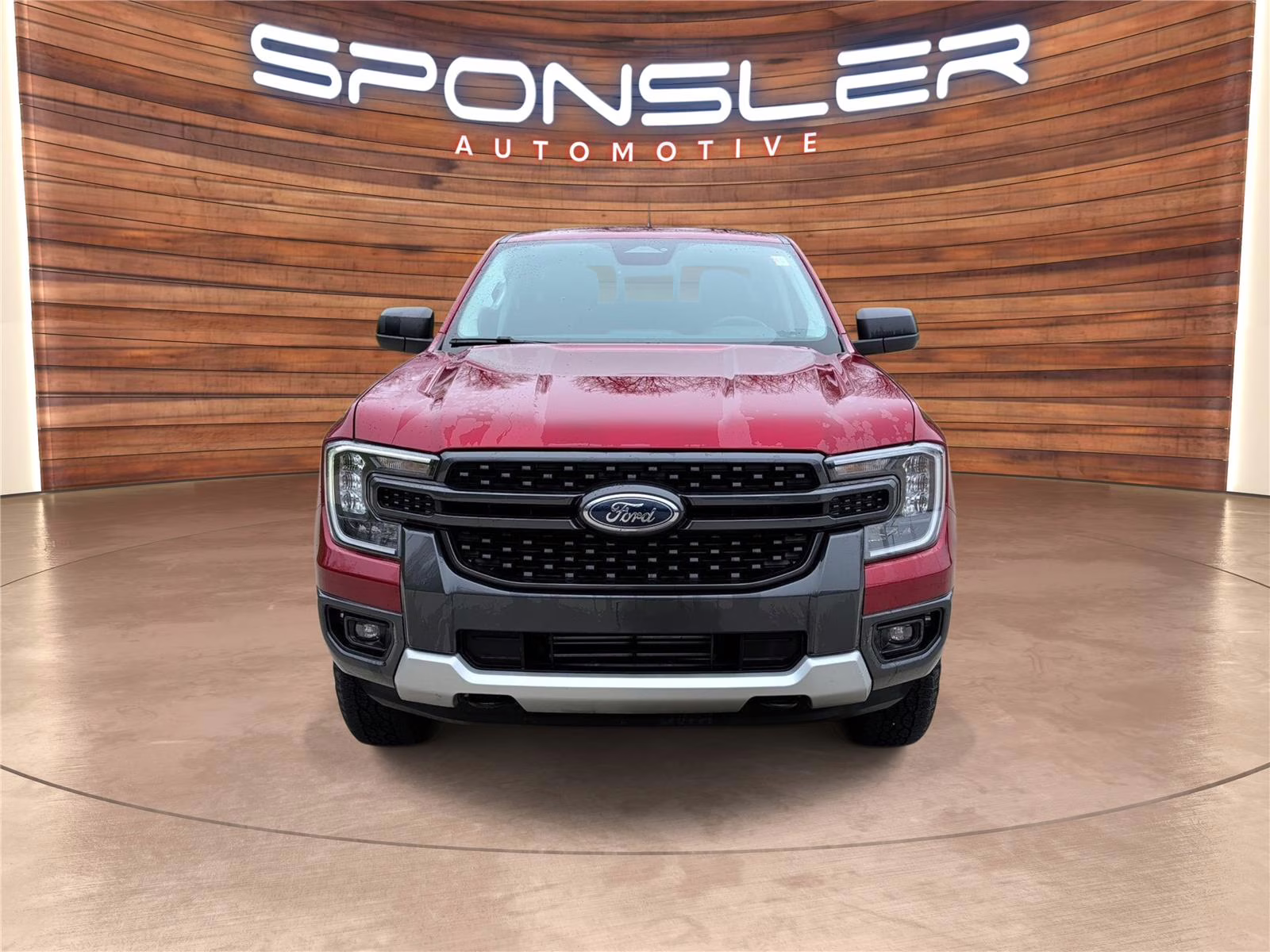 2025 Ruby Red Metallic Tinted Clearcoat Ford Ranger XLT 4X4 Truck