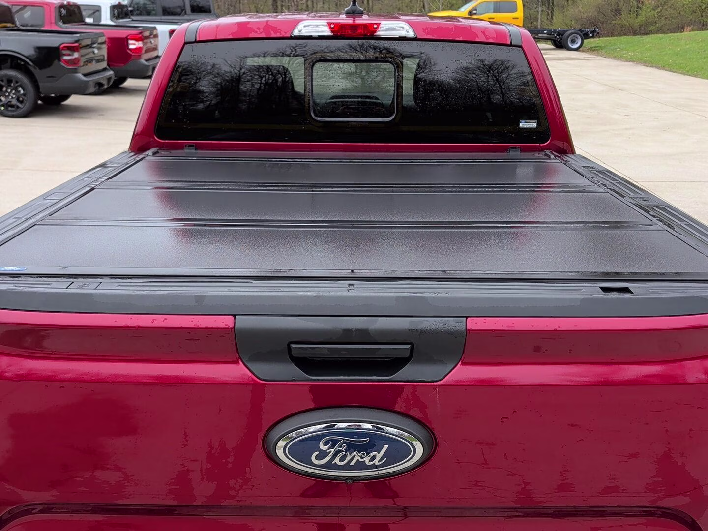 2025 Ruby Red Metallic Tinted Clearcoat Ford Ranger XLT 4X4 Truck