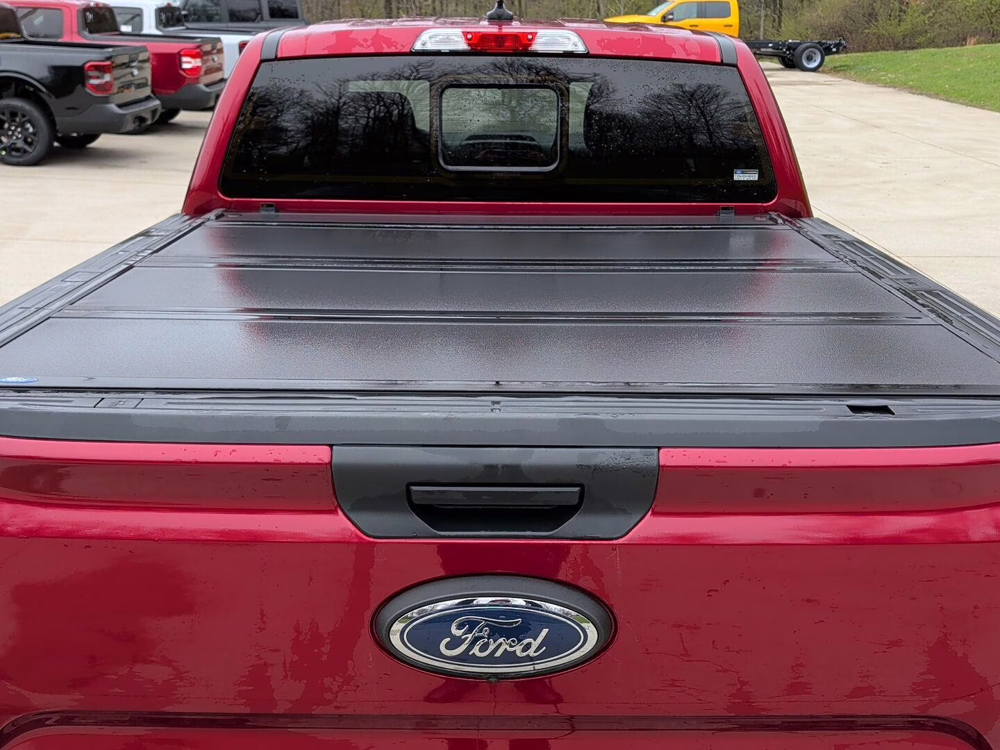 2025 Ruby Red Metallic Tinted Clearcoat Ford Ranger XLT 4X4 Truck