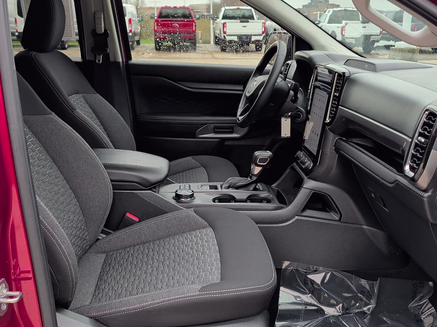 2025 Ruby Red Metallic Tinted Clearcoat Ford Ranger XLT 4X4 Truck