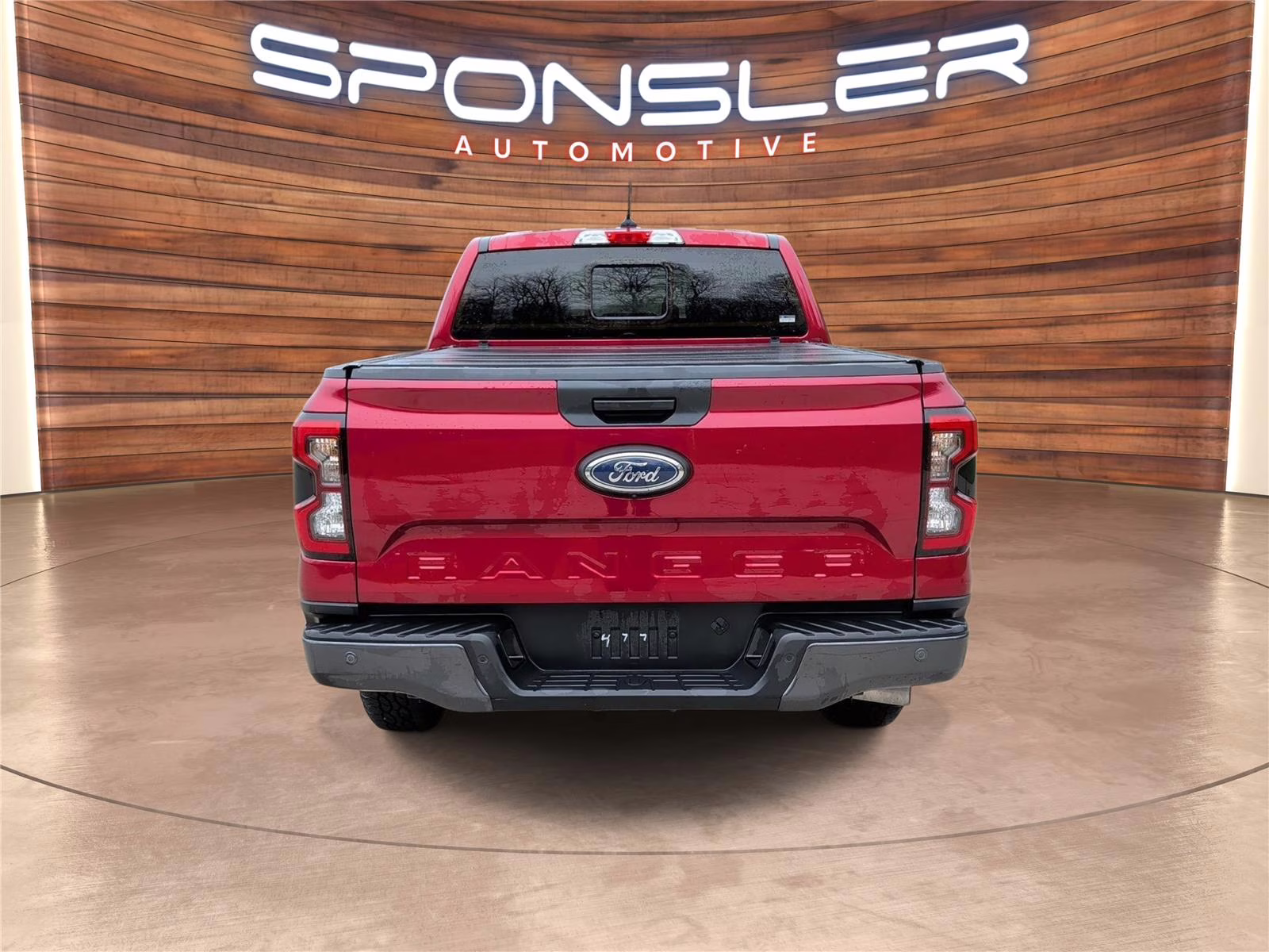 2025 Ruby Red Metallic Tinted Clearcoat Ford Ranger XLT 4X4 Truck