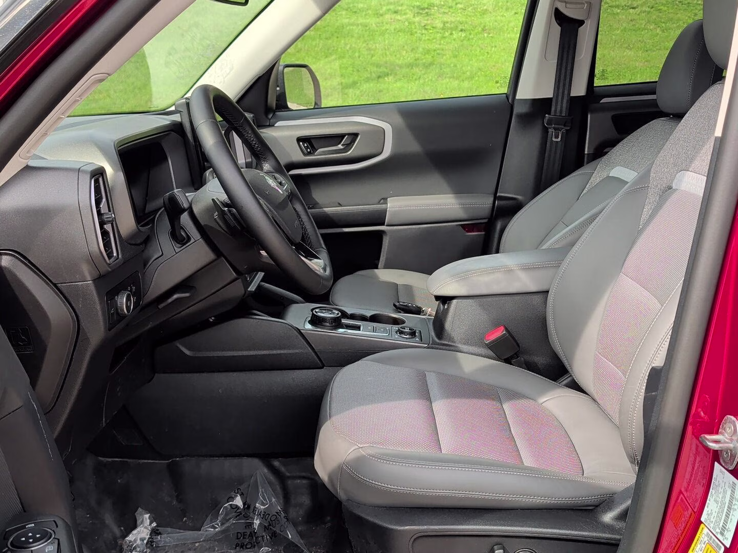 2025 Ruby Red Metallic Tinted Clearcoat Ford Bronco Sport Badlands 4X4 SUV
