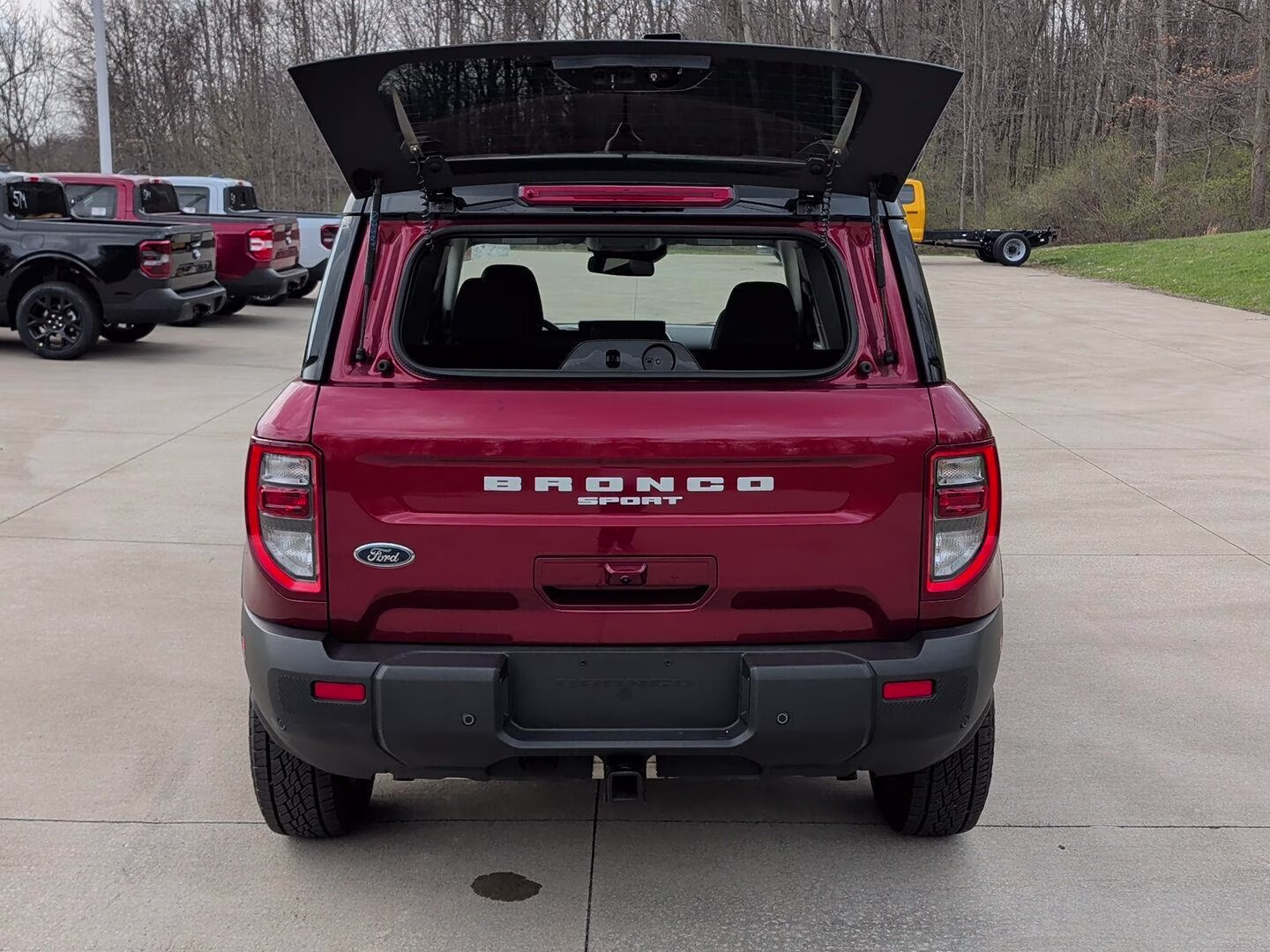 2025 Ruby Red Metallic Tinted Clearcoat Ford Bronco Sport Badlands 4X4 SUV