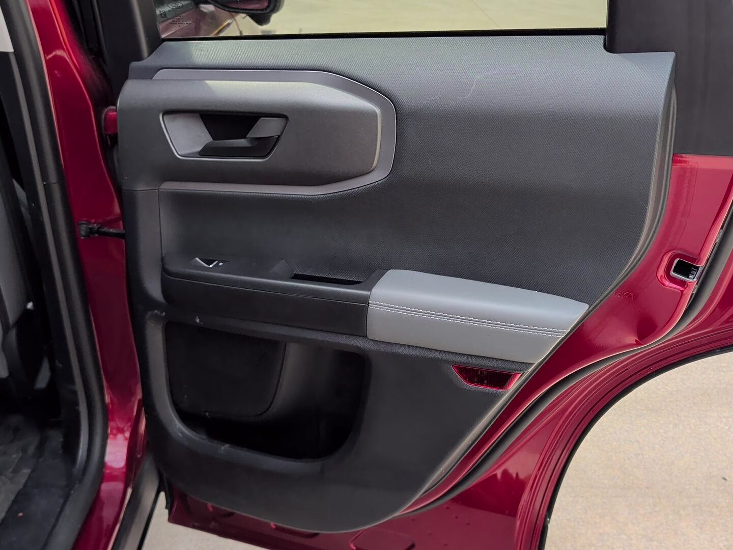 2025 Ruby Red Metallic Tinted Clearcoat Ford Bronco Sport Badlands 4X4 SUV