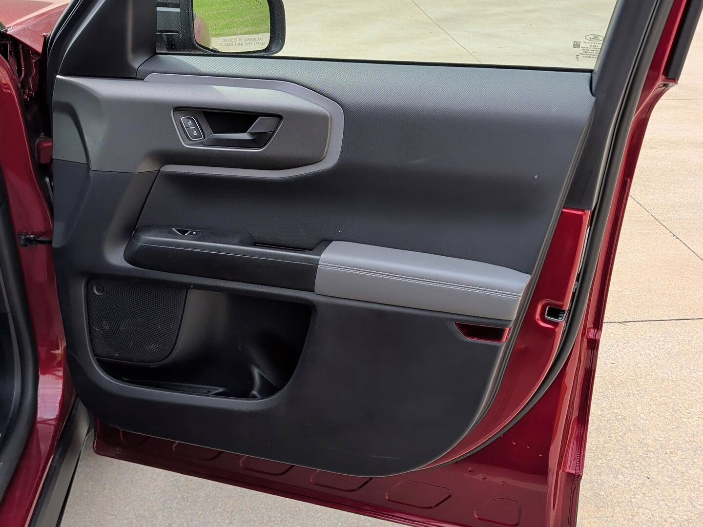 2025 Ruby Red Metallic Tinted Clearcoat Ford Bronco Sport Badlands 4X4 SUV