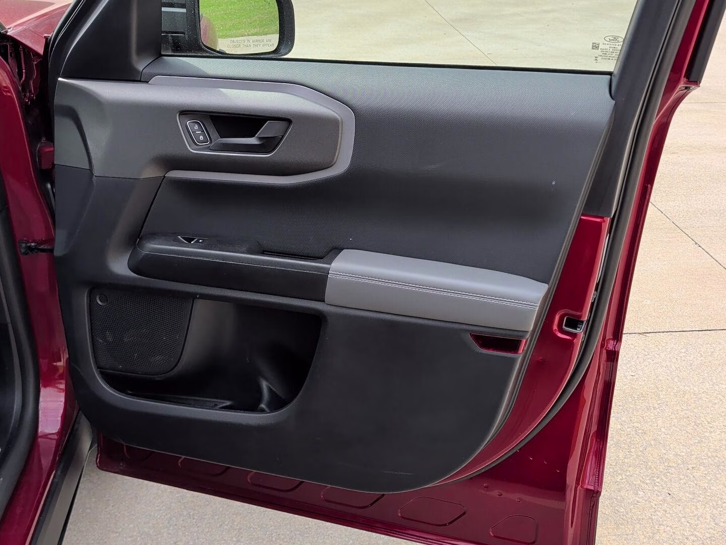 2025 Ruby Red Metallic Tinted Clearcoat Ford Bronco Sport Badlands 4X4 SUV