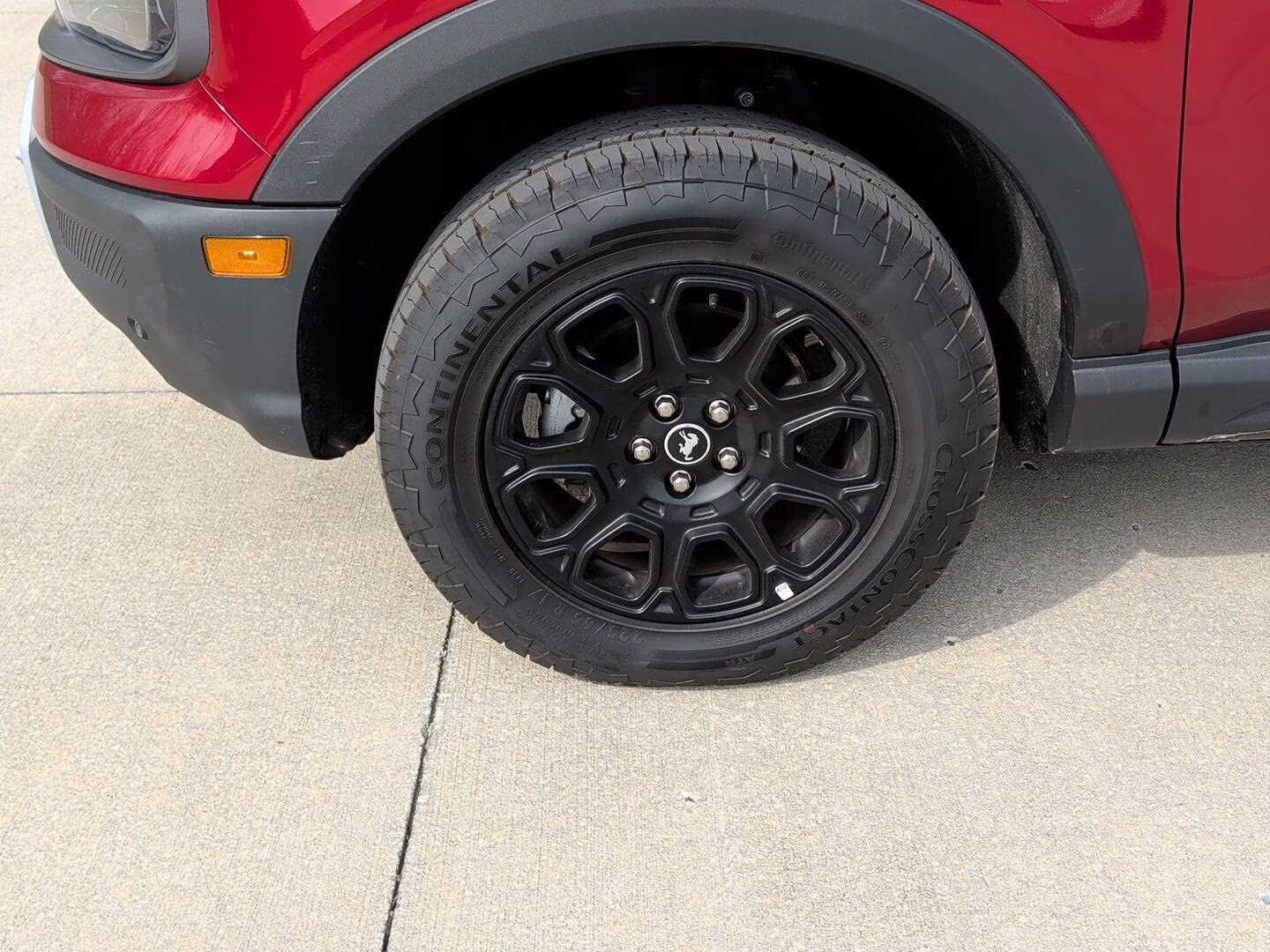 2025 Ruby Red Metallic Tinted Clearcoat Ford Bronco Sport Badlands 4X4 SUV