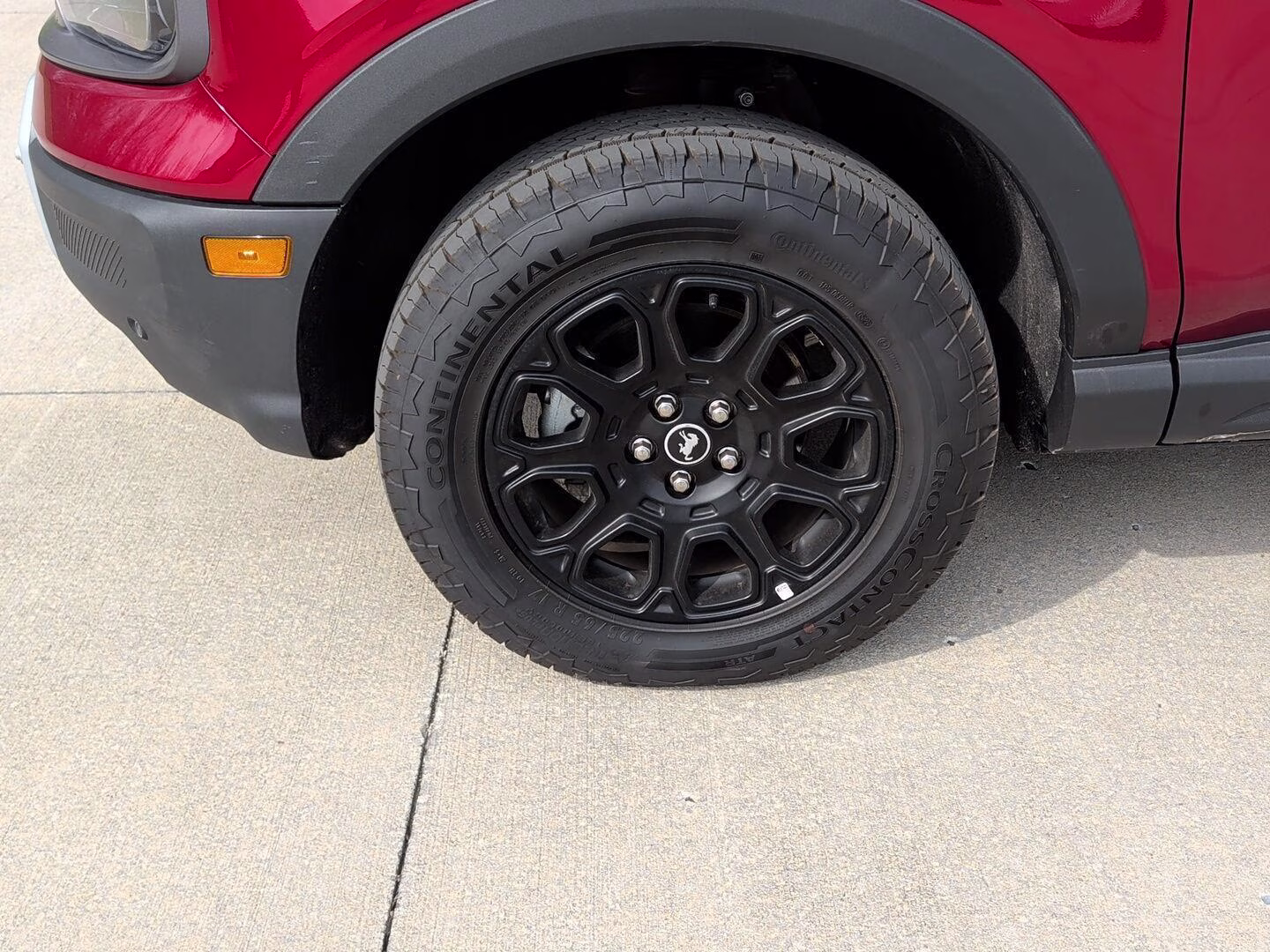 2025 Ruby Red Metallic Tinted Clearcoat Ford Bronco Sport Badlands 4X4 SUV