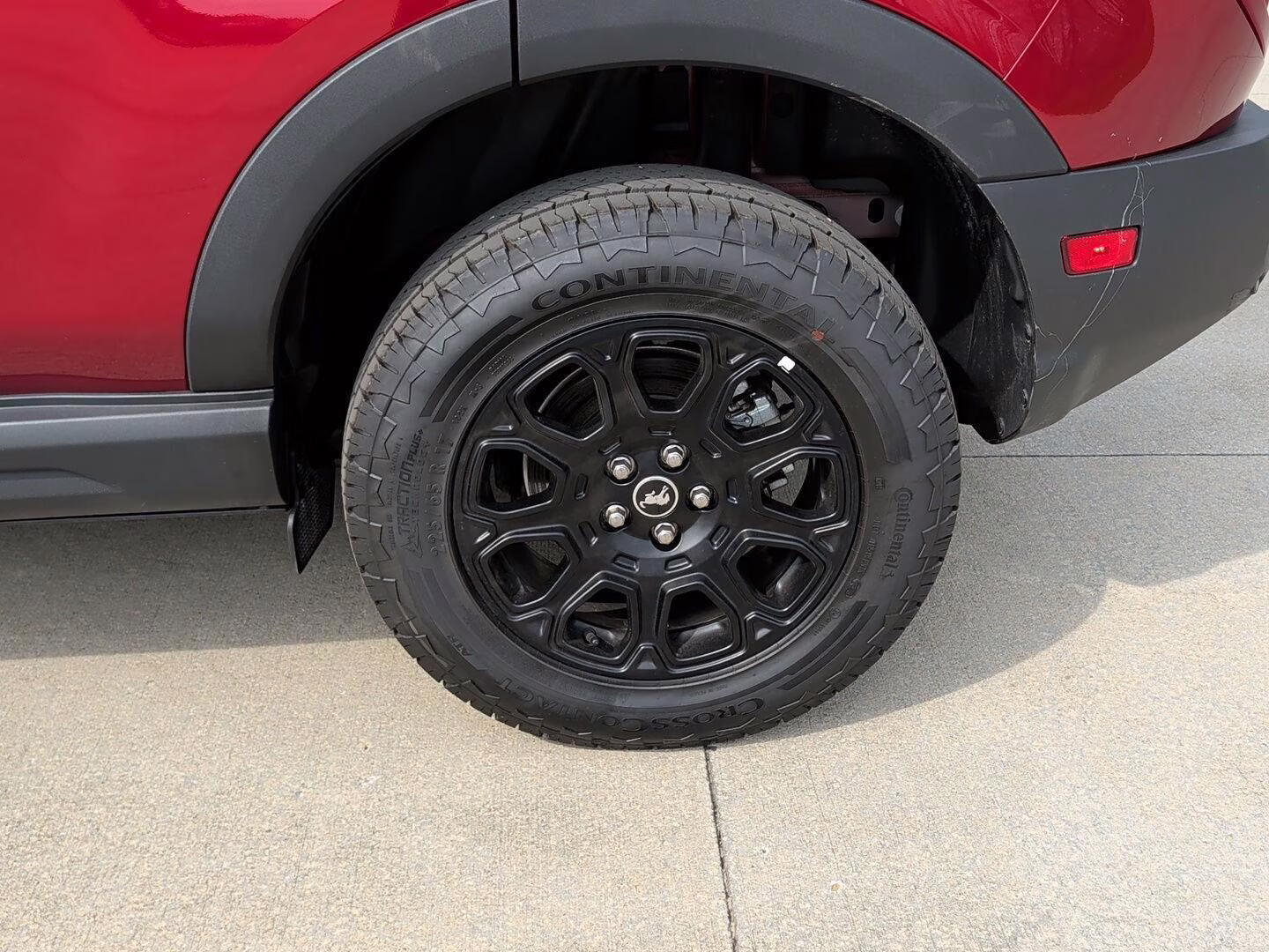 2025 Ruby Red Metallic Tinted Clearcoat Ford Bronco Sport Badlands 4X4 SUV