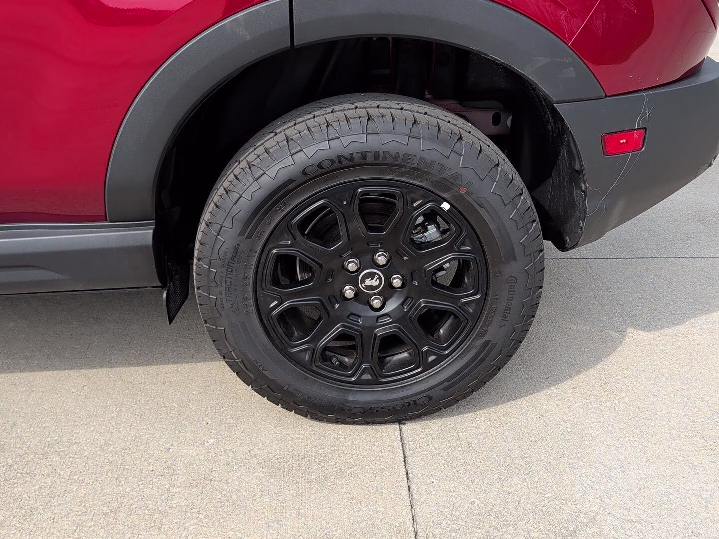 2025 Ruby Red Metallic Tinted Clearcoat Ford Bronco Sport Badlands 4X4 SUV