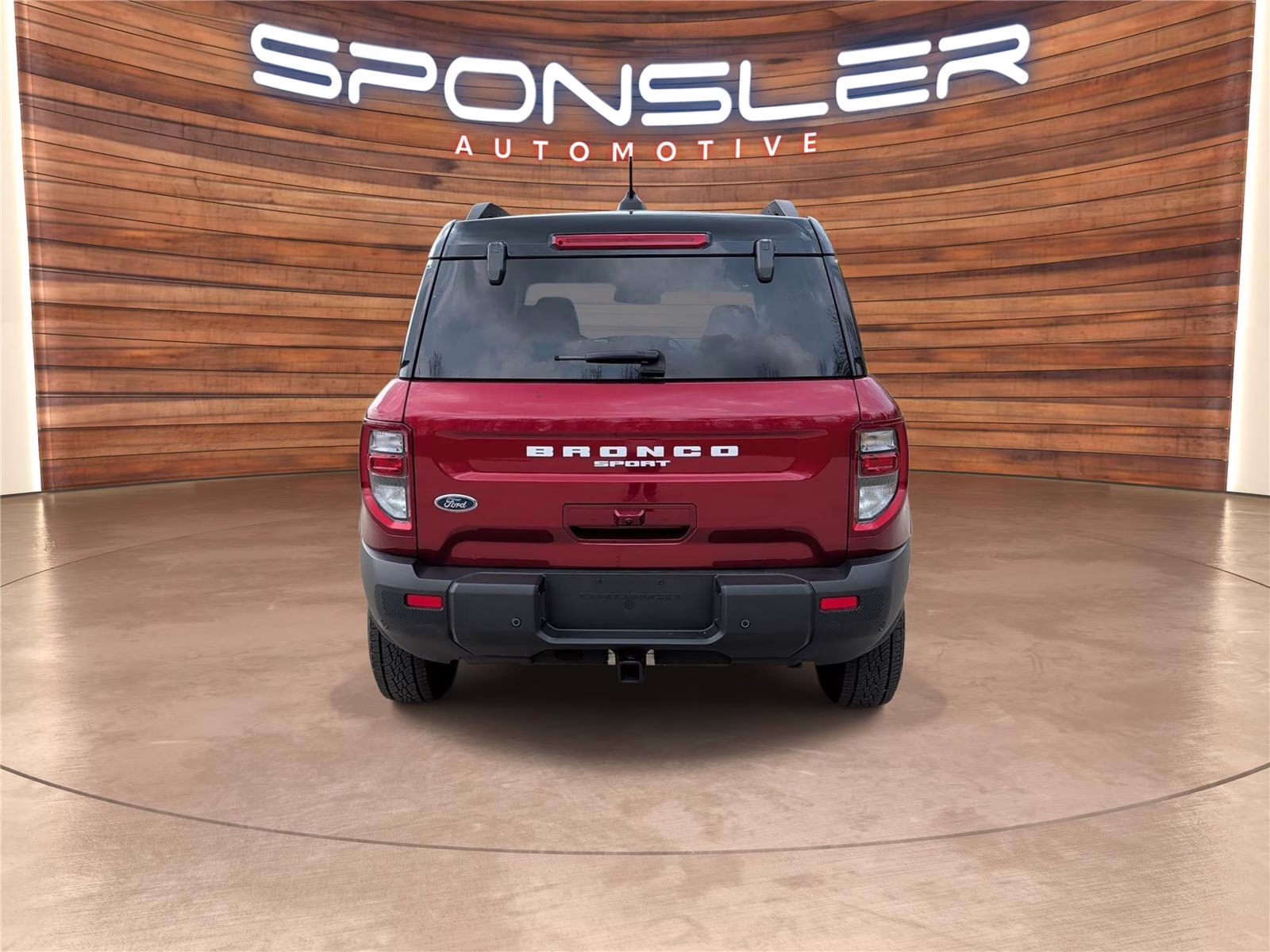 2025 Ruby Red Metallic Tinted Clearcoat Ford Bronco Sport Badlands 4X4 SUV