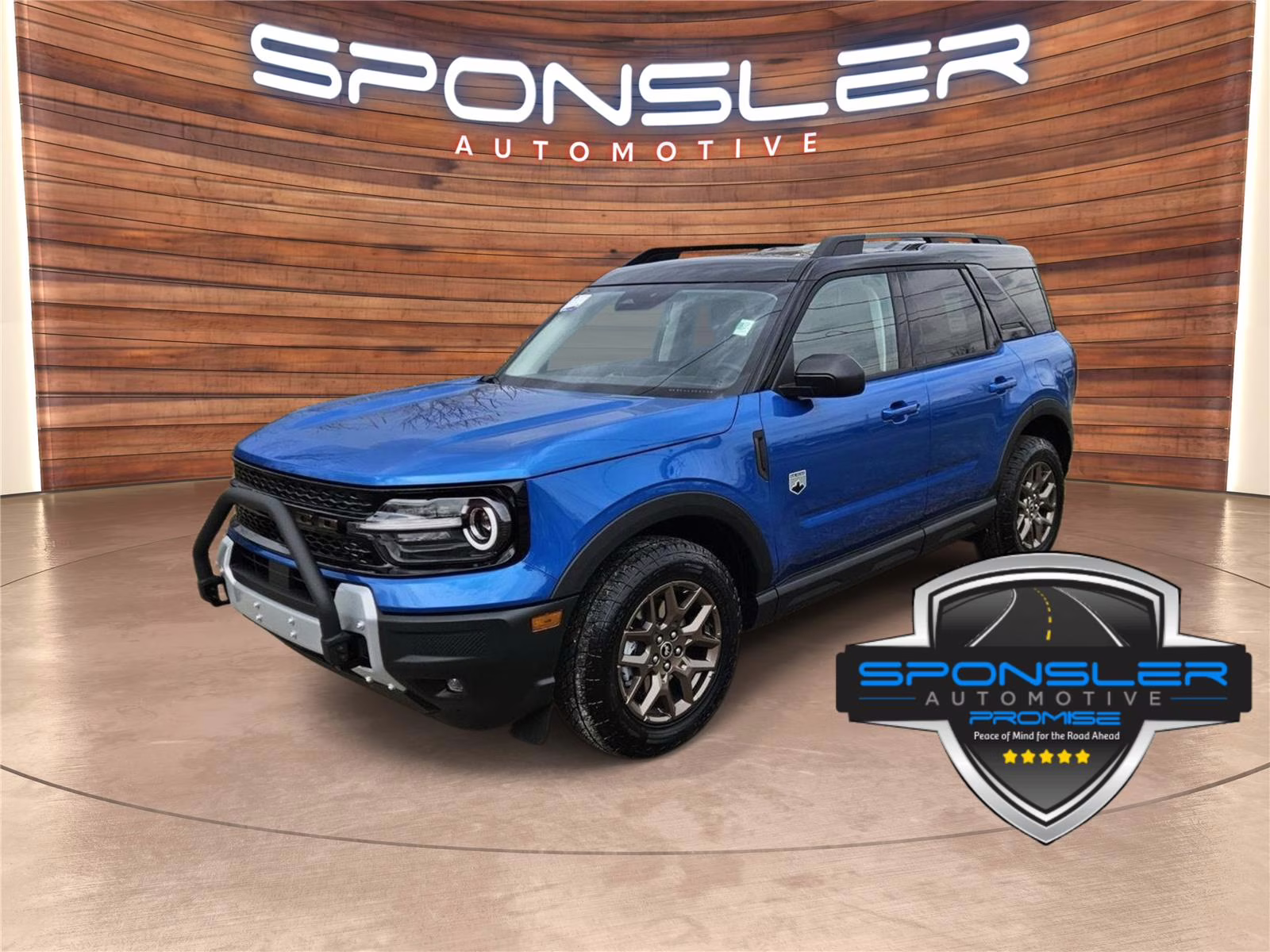 2026 Velocity Blue Ford Bronco Sport Big Bend 4X4 SUV