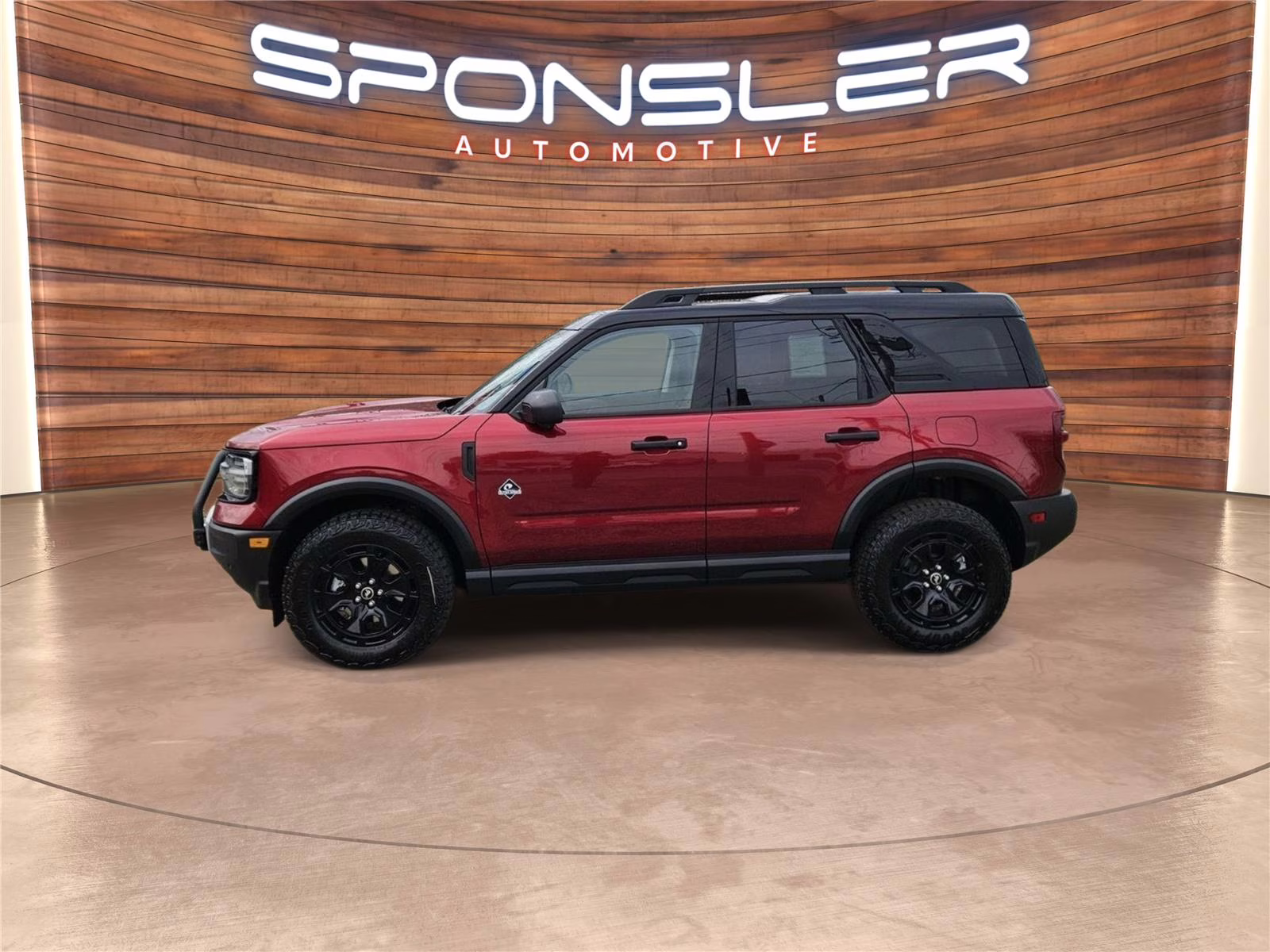 2026 Ruby Red Metallic Tinted Clearcoat Ford Bronco Sport Outer Banks 4X4 SUV