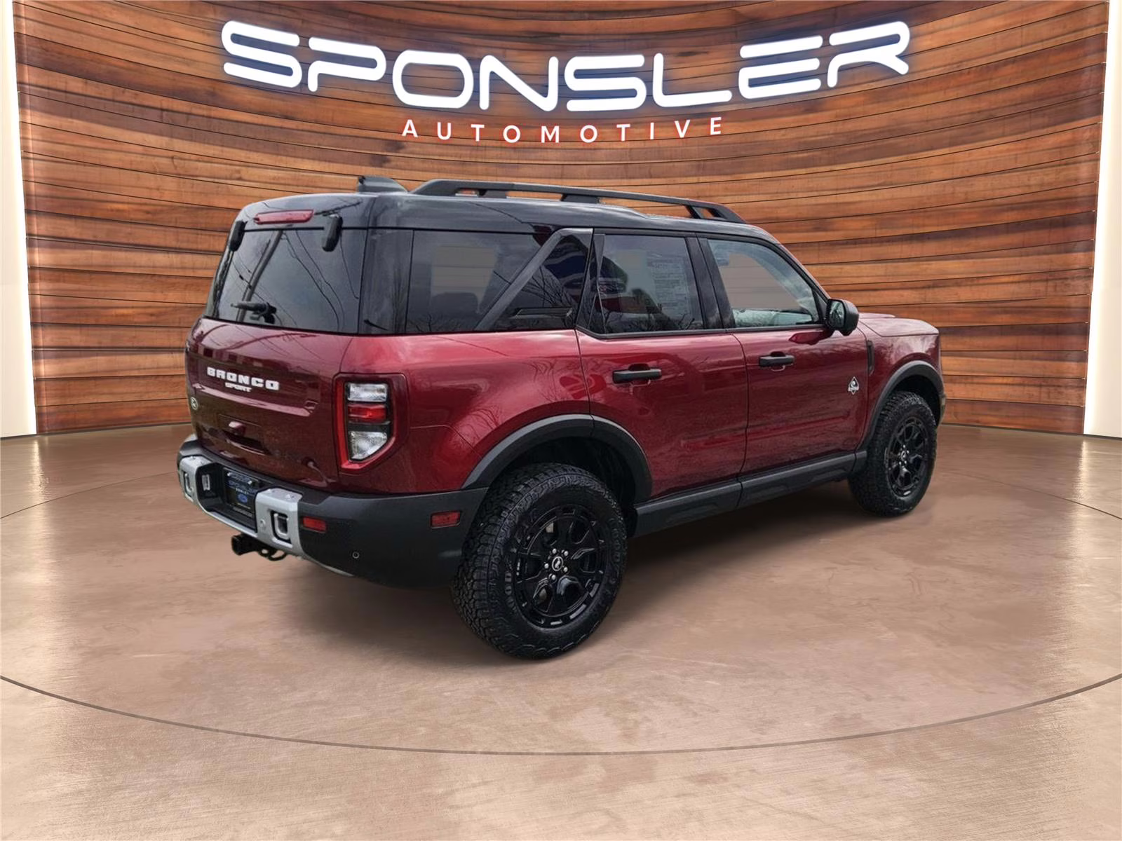 2026 Ruby Red Metallic Tinted Clearcoat Ford Bronco Sport Outer Banks 4X4 SUV