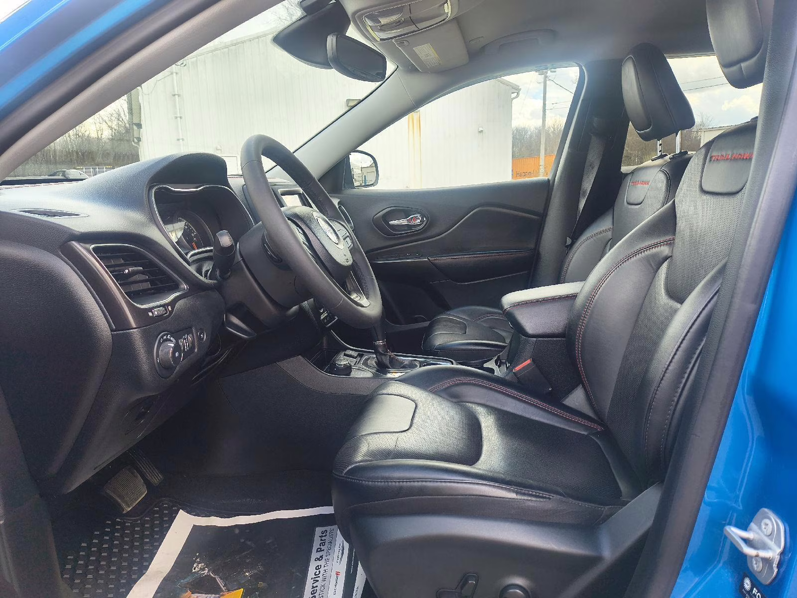 2022 Hydro Blue Pearlcoat Jeep Cherokee Trailhawk 4X4 SUV