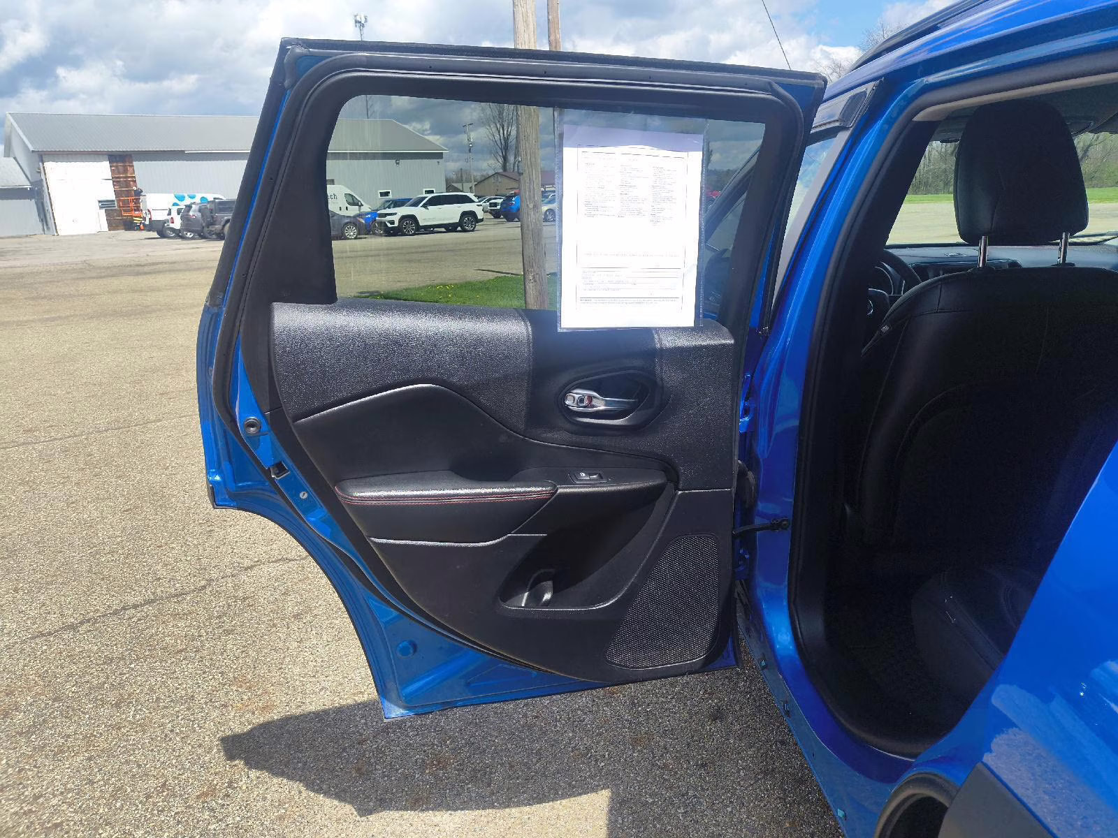 2022 Hydro Blue Pearlcoat Jeep Cherokee Trailhawk 4X4 SUV