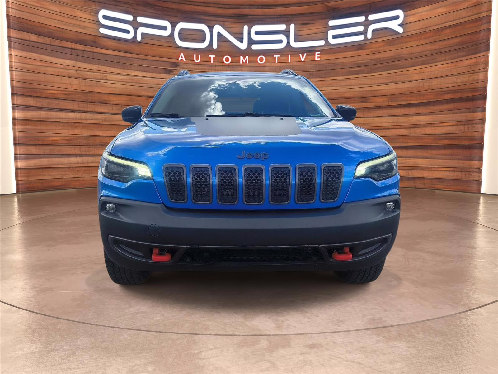 2022 Hydro Blue Pearlcoat Jeep Cherokee Trailhawk 4X4 SUV