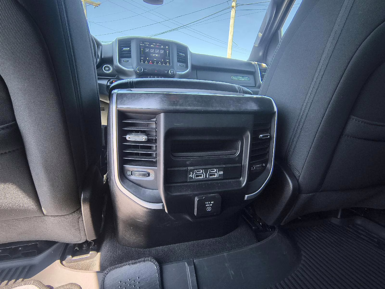 2020 Diamond Black Crystal Pearlcoat Ram 1500 Big Horn 4X4 Truck