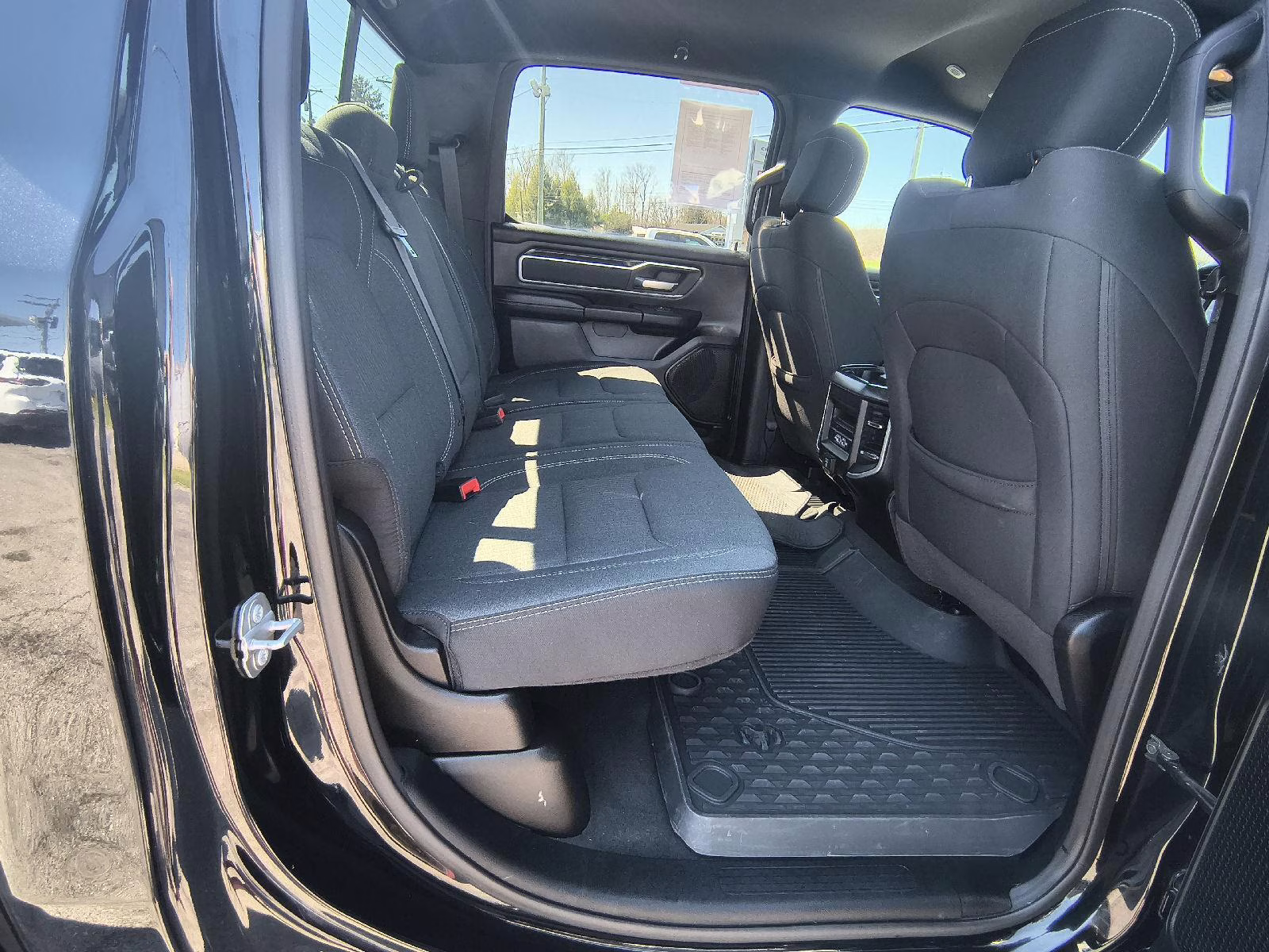 2020 Diamond Black Crystal Pearlcoat Ram 1500 Big Horn 4X4 Truck