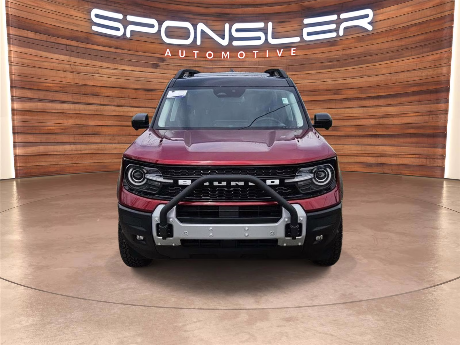 2026 Ruby Red Metallic Tinted Clearcoat Ford Bronco Sport Outer Banks 4X4 SUV