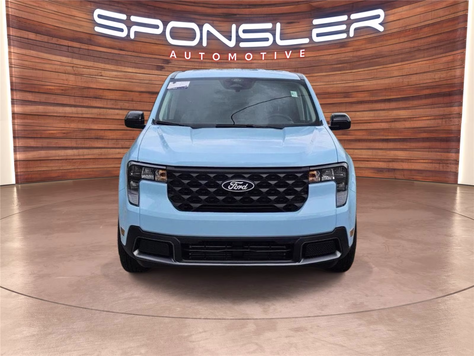 2026 Light Blue Ford Maverick XLT AWD Truck