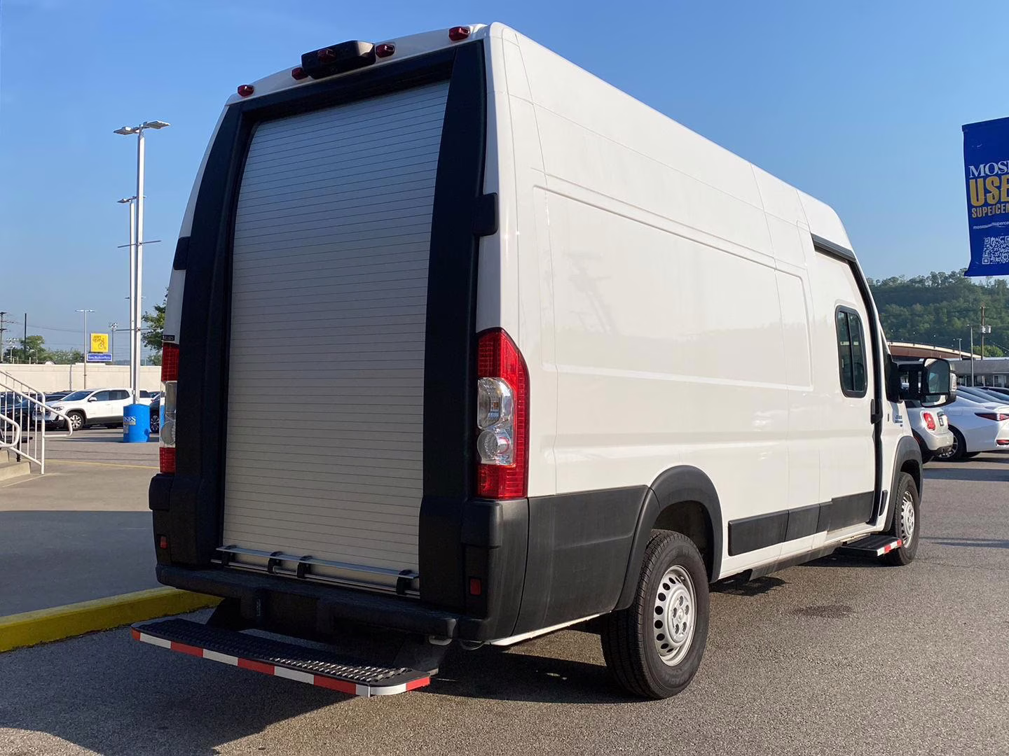 2024 Bright White Clearcoat Ram ProMaster Delivery Van BEV 3500 SUPER HIGH ROOF 159 FWD Van