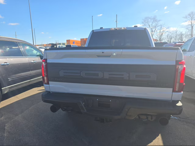 2025 Space White Metallic Ford F-150 Raptor 4X4 Truck
