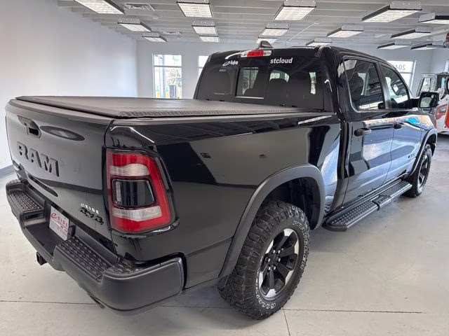 2023 Diamond Black Crystal Pearlcoat Ram 1500 Rebel 4X4 Truck