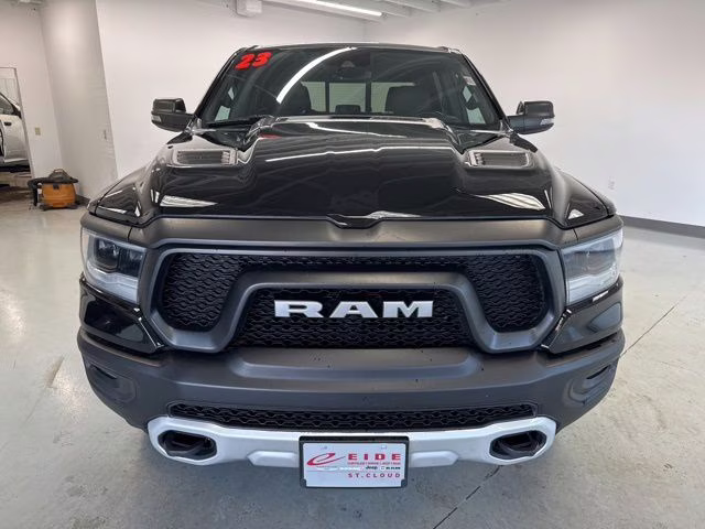 2023 Diamond Black Crystal Pearlcoat Ram 1500 Rebel 4X4 Truck