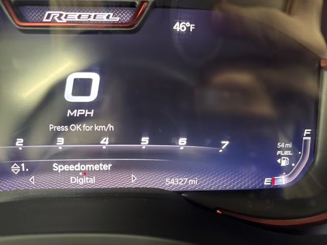 2023 Diamond Black Crystal Pearlcoat Ram 1500 Rebel 4X4 Truck