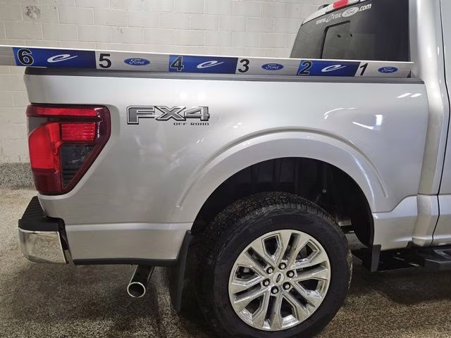 2025 Iconic Silver Metallic Ford F-150 XLT 4X4 Truck