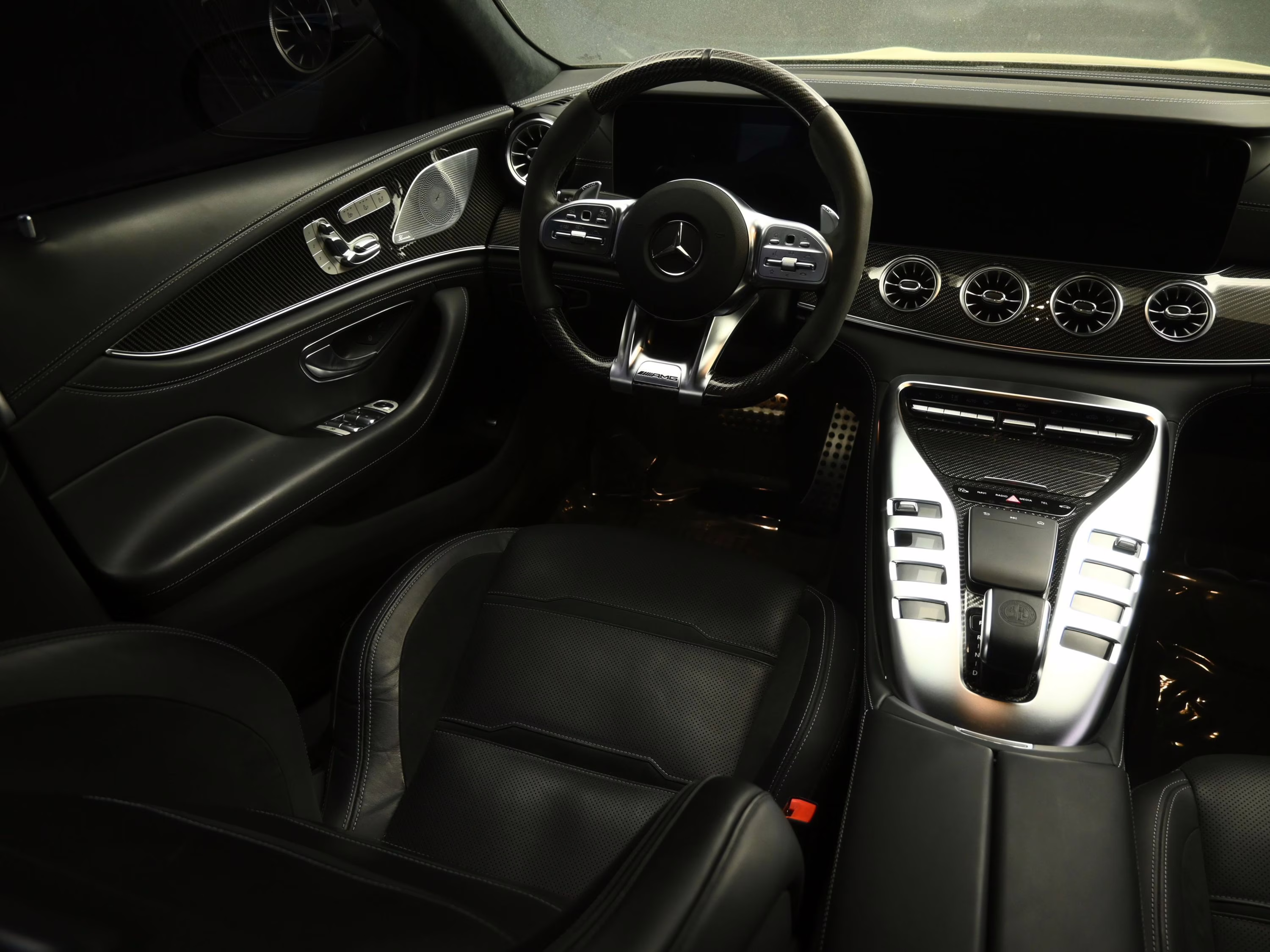 2020 Obsidian Black Metallic Mercedes-Benz AMG GT 63 S AWD Hatchback