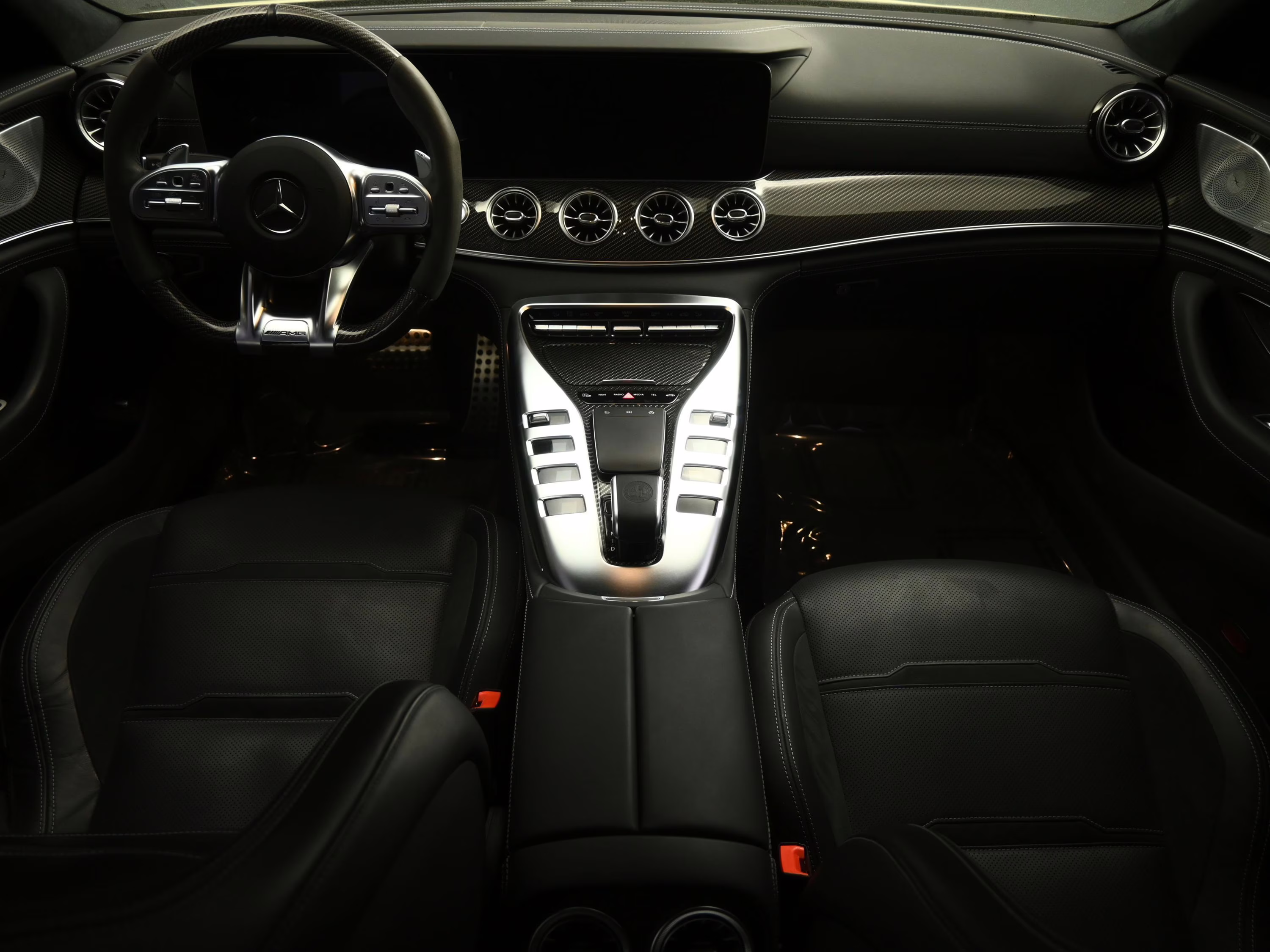 2020 Obsidian Black Metallic Mercedes-Benz AMG GT 63 S AWD Hatchback